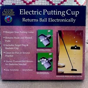 ⛳️ Club Champ Electric Putting Cup